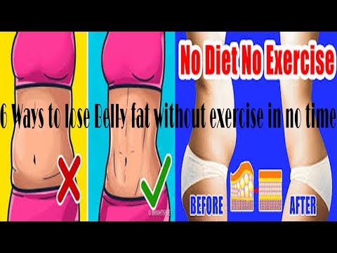 6-ways-to-lose-belly-fat-without-exercise-in-no-time---health-24/7