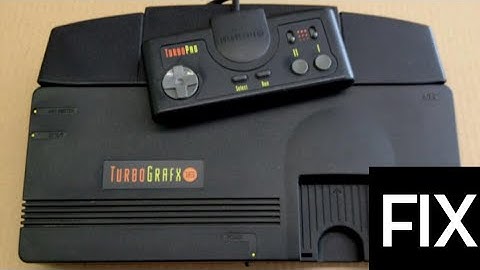 TurboGrafx fix with graphics corruption