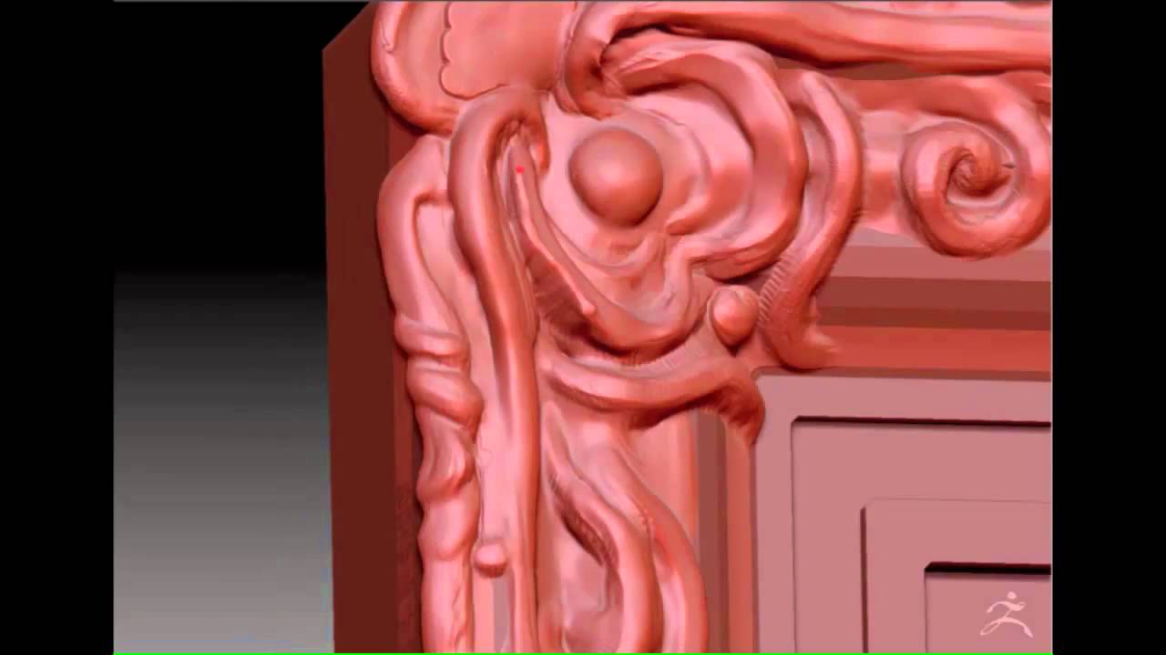 picture frame in zbrush