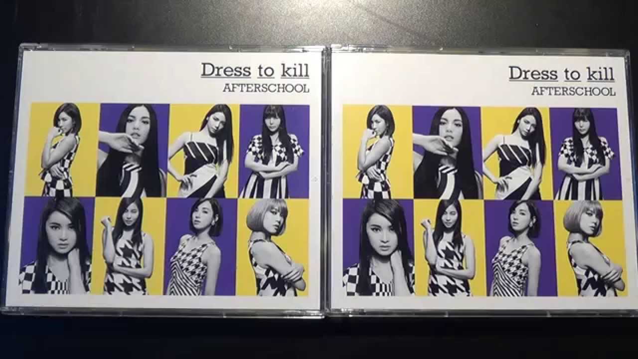Unboxing After School 2nd Japanese Studio Album Dress to Kill [Mu-Mo Version]