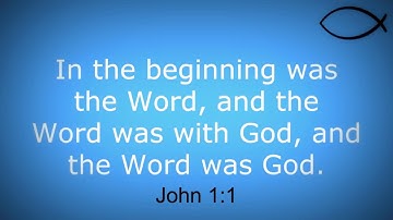 Bible Memory Verse: Memorize John 1:1 (KJV) Under 3 Minutes