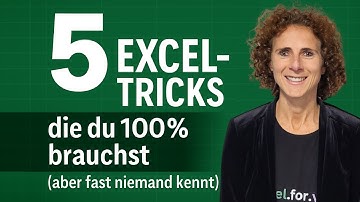 5 Excel-Tricks, die du 100% brauchst (aber fast niemand kennt)