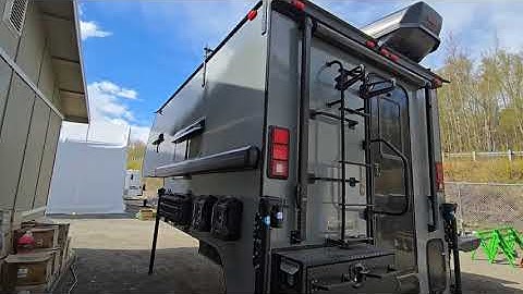 This truck camper is about as custom as we make!