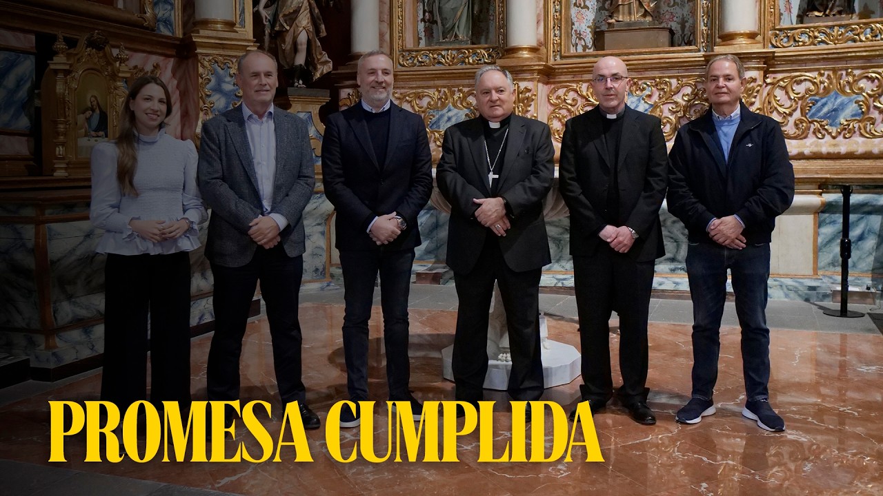 La UD Las Palmas cumple su promesa con la Virgen del Pino