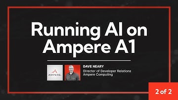 Running AI on Ampere A1 - Part 2 of 2