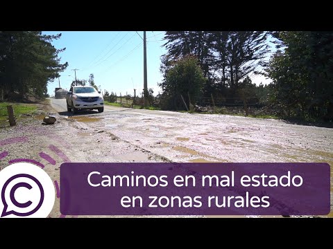 Reparación de caminos rurales en Pichilemu