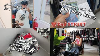 Vlog Jual Pakaian Lama di 2nd Street Sungei Wang Bundle Shop || Full Tour BILIK PAKAIAN Gdin 🧢🩳👖👕👟