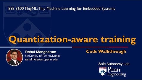 9.1 Quantization-aware training - code