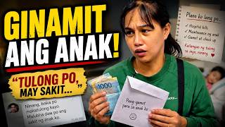 GINAWAN NYA NANG SAKIT ANG ANAK PARA MAKAHINGI NG PERA SA MGA NINANG! 😳 #shortfilm
