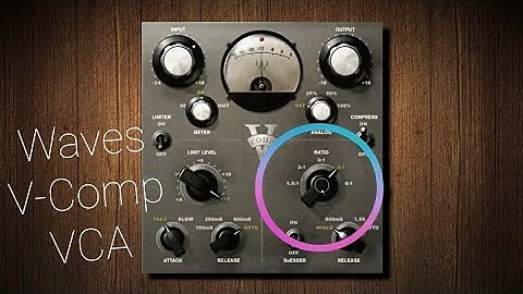 V-Comp: How to use Waves Vintage VCA