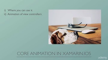 11#1 Introduction to Core Animation in Xamarin iOS