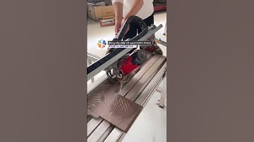 Líp mòi gạch bằng máy cắt gạch đa năng Xinkai Z2S