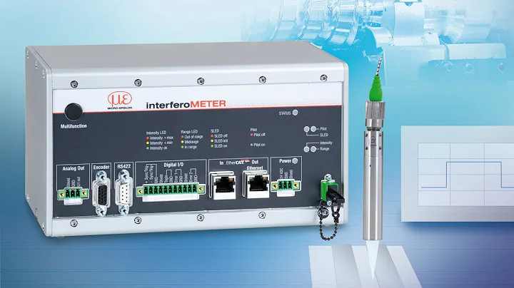 High-precision white light interferometer for non-contact distance and thickness measurements