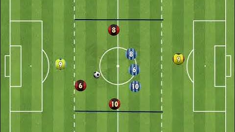 SD Counter Attacking from center midfield