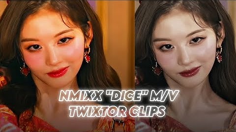 Nmixx "Dice" m/v twixtor clips