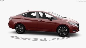 Nissan Versa sedan SR 2024 3D model by 3DModels.org