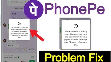 UPI network is currently running slow at our partner banks. Please try after some time. phonepe