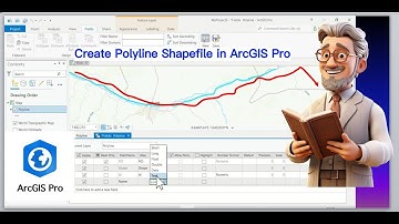 How To Create Polyline Shapefile In ArcGIS Pro | ArcGIS Pro for Beginner