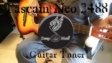 Tascam 2488 Neo Guitar Tuner Tutorial - Music Equipment for Beginners