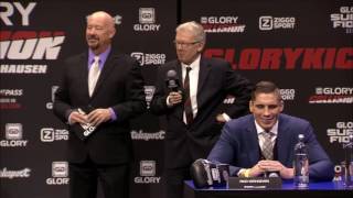 GLORY Collision Press Conference: Q&A with English Sub