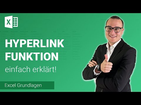 Excel: How to use the HYPERLINK function | Simply explained ✅