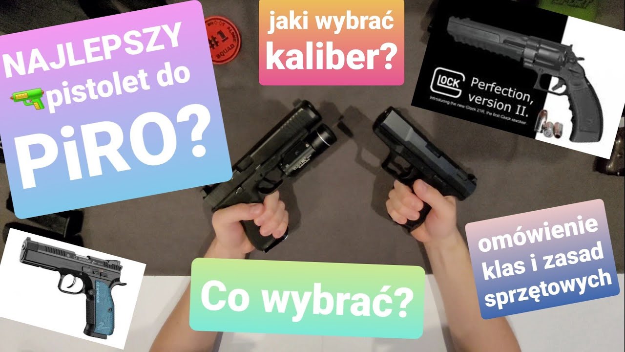 🤔Jaki 🔫pistolet 💪najlepszy w PiRO?Czym strzelają zawodnicy sportowi🤔? Klasy, analiza,optymalizacja