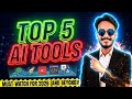 Top 5 Best AI Tools in 2026 for Video Editing | Ayush Mauryavanshi 