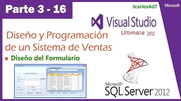 Sistema de Ventas en Visual Studio 2010 y SqlServer 2008 (3-16)  - Diseñ form, mostrar registros