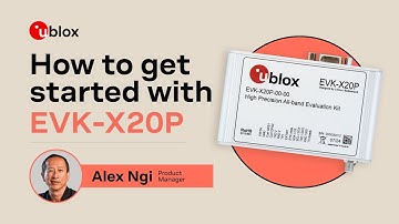How to get started with the u-blox EVK-X20P evaluation kit with u-center 2