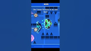 Day 1 of making my own Geometry Dash level