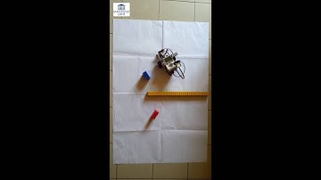 Robot Path Planning with LEGO EV3 brick - known obstacle and two unknown obstacles