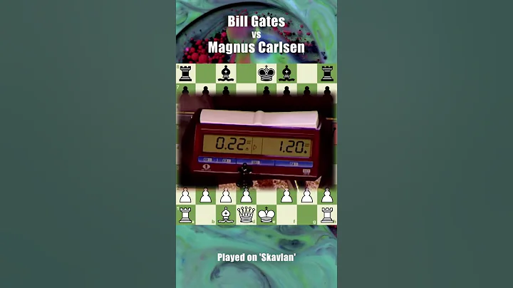 Magnus Carlsen VS Bill Gates CHESS ...is 30 SECONDS enough?