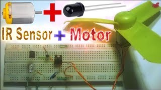 IR proximity sensor control Motor