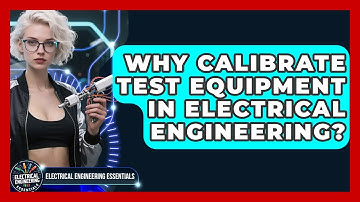 Why Calibrate Test Equipment In Electrical Engineering? - Electrical Engineering Essentials