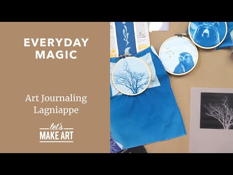 Lagniappe  Everyday Magic Mixed Media Art Journaling Lesson by Jesse Petersen