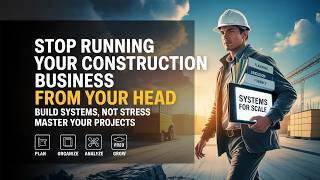 Stop Running Your Construction Business From Your Head
