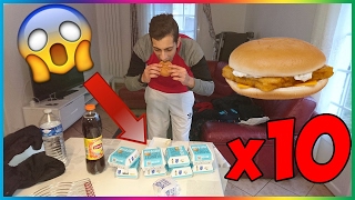 MANGER 10 FILET-O-FISH DE CHEZ MACDO AVEC ISSA ! DEFI