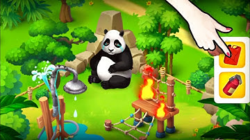 Wildscapes Mini Game Help The Panda | Today