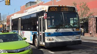 MTA Bus: 2009 Orion VII NG HEV #4469 on the Q104 @ 48th St & Northern Blvd