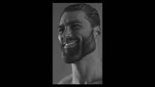 Giga Chad/Berlin 1969 meme template