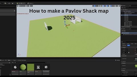How to make a Pavlov Shack map 2025