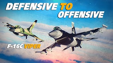 From Defensive To Offensive | F-16C Viper Dogfight | Digital Combat Simualtor | DCS |