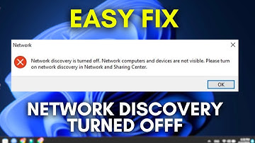 How To Fix Network Discovery is Turned Off (Windows 10 & 11)