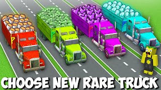 Choose RIGHT RAREST TRUCK TO SURVIVE in Minecraft ! SECRET VEHICLE TREASURE ! by Lemon Craft 31,068 views 2 days ago 45 minutes