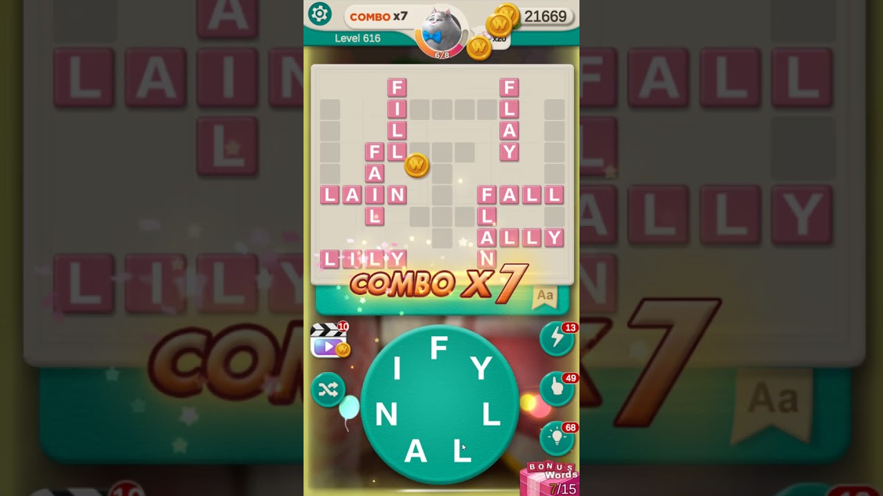 WORD VILLAS level 616