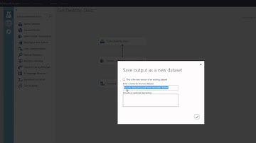 Getting and Saving data in Azure Machine Learning Studio