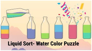 Liquid Sort- Water Color Puzzle Walkthrough Level 1 - 20