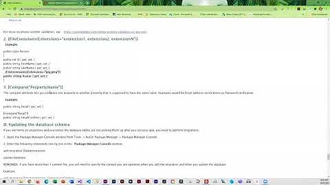 ASP NET Core MVC Data Annotation for Validation