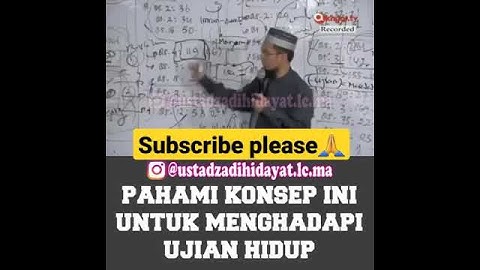 UAH - KONSEP MENGHADAPI UJIAN HIDUP (ustadz adi hidayat)
