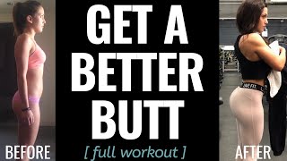 GET A BETTER BUTT // Full Workout + PREP WITH ME: Episode 10